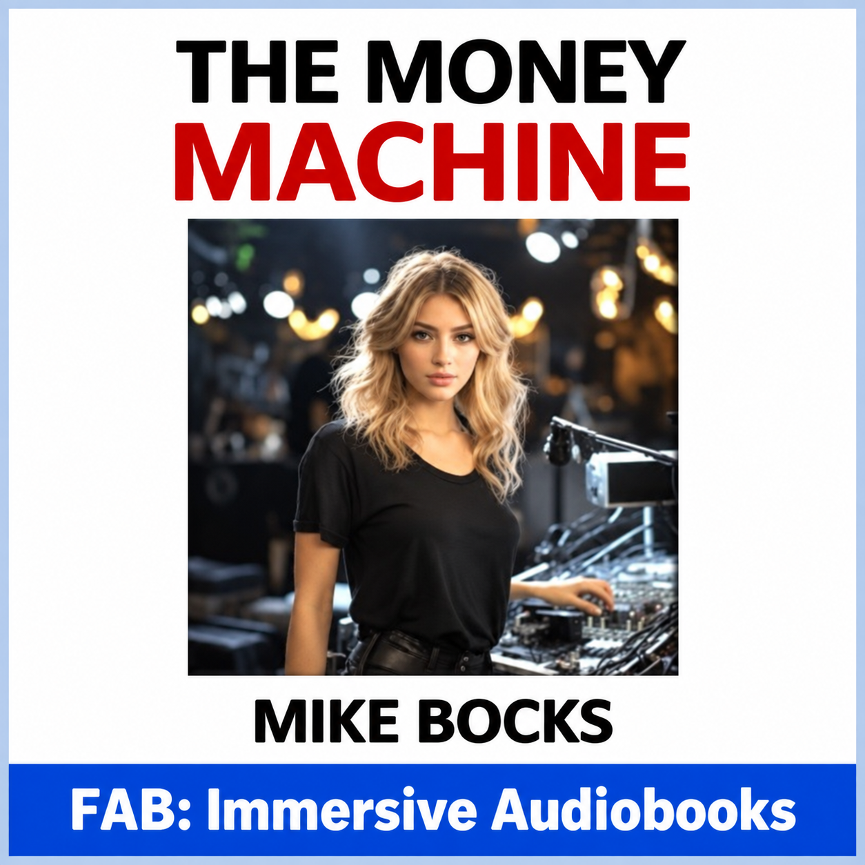 The Money Machine audiobook cover